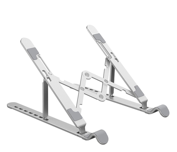 Orico Składana aluminiowa podstawka pod laptop (max 17") PFB-A2-SV-BP - 1089305 - zdjęcie